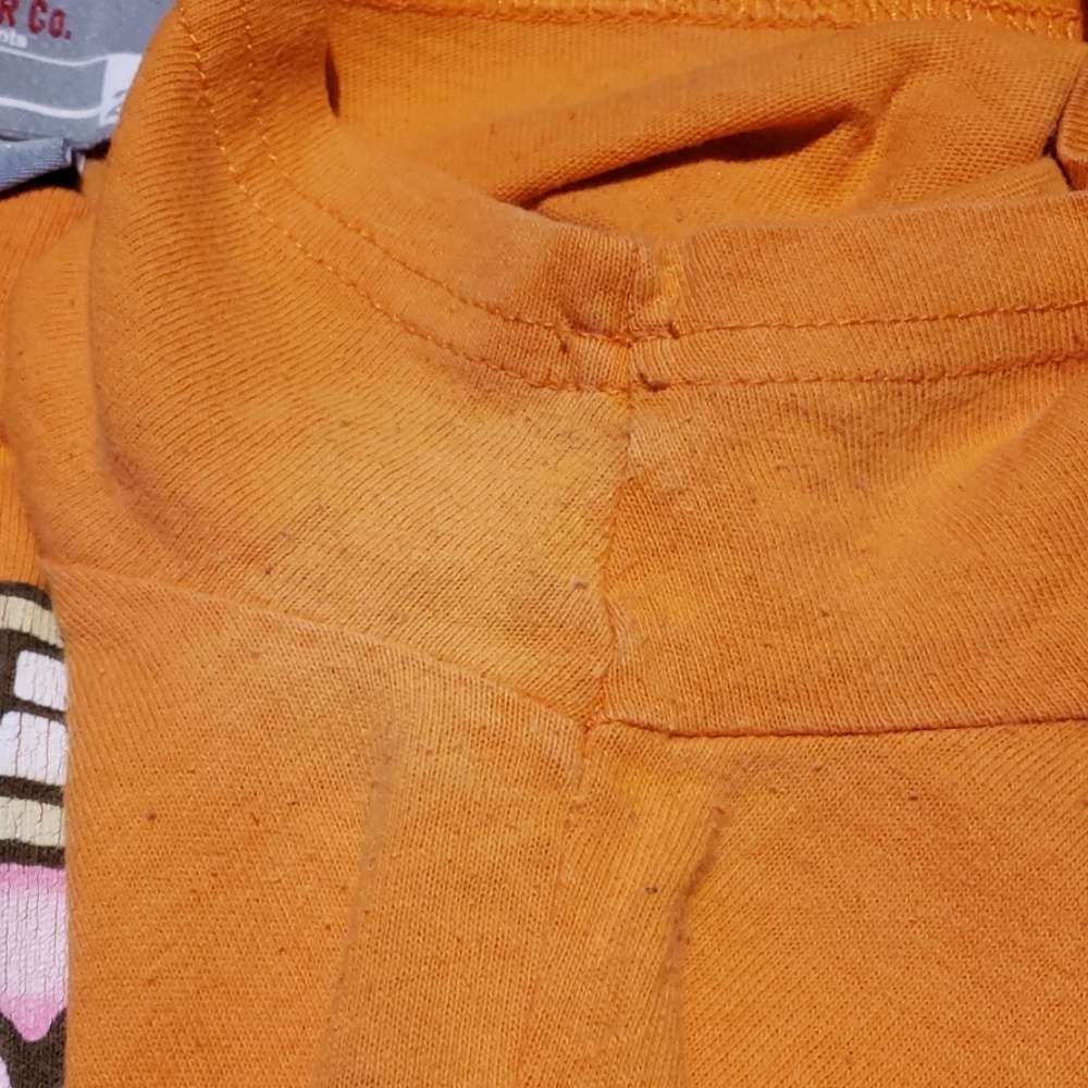 Orange Hollister Rose Forever Sweet T-Shirt - Picture 7 of 7